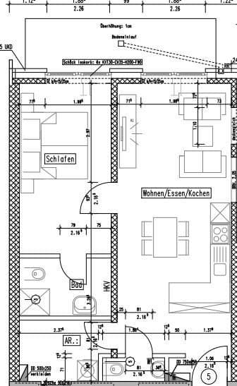 Prenájom bytu 1-izbový 56 m², Recklinghausen, Severné Porýnie - Westfálsko Prenájom bytu 1-izbový 56 m², Recklinghausen, Severné Porýnie - Westfálsko
