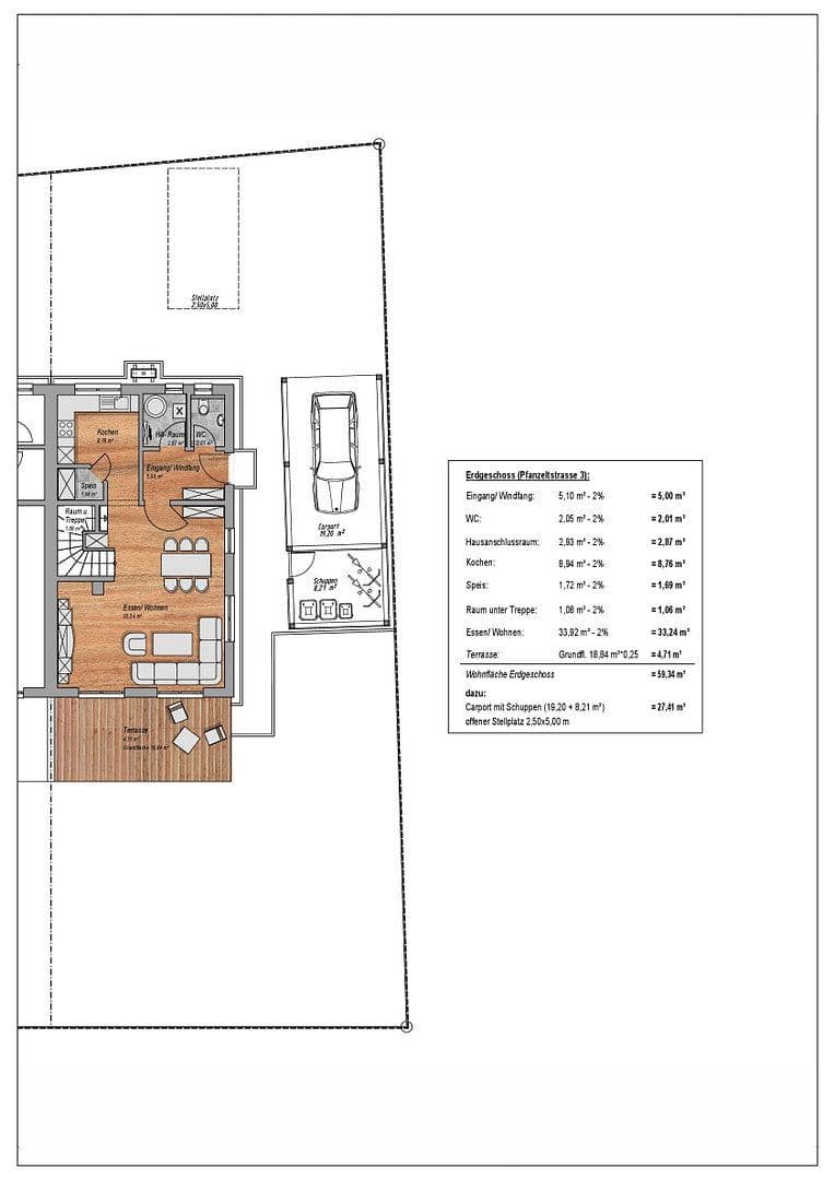 Predaj domu 150 m², pozemek 375 m², Pfanzeltstraße 3, Wallersdorf, Bavorsko Predaj domu 150 m², pozemek 375 m², Pfanzeltstraße 3, Wallersdorf, Bavorsko