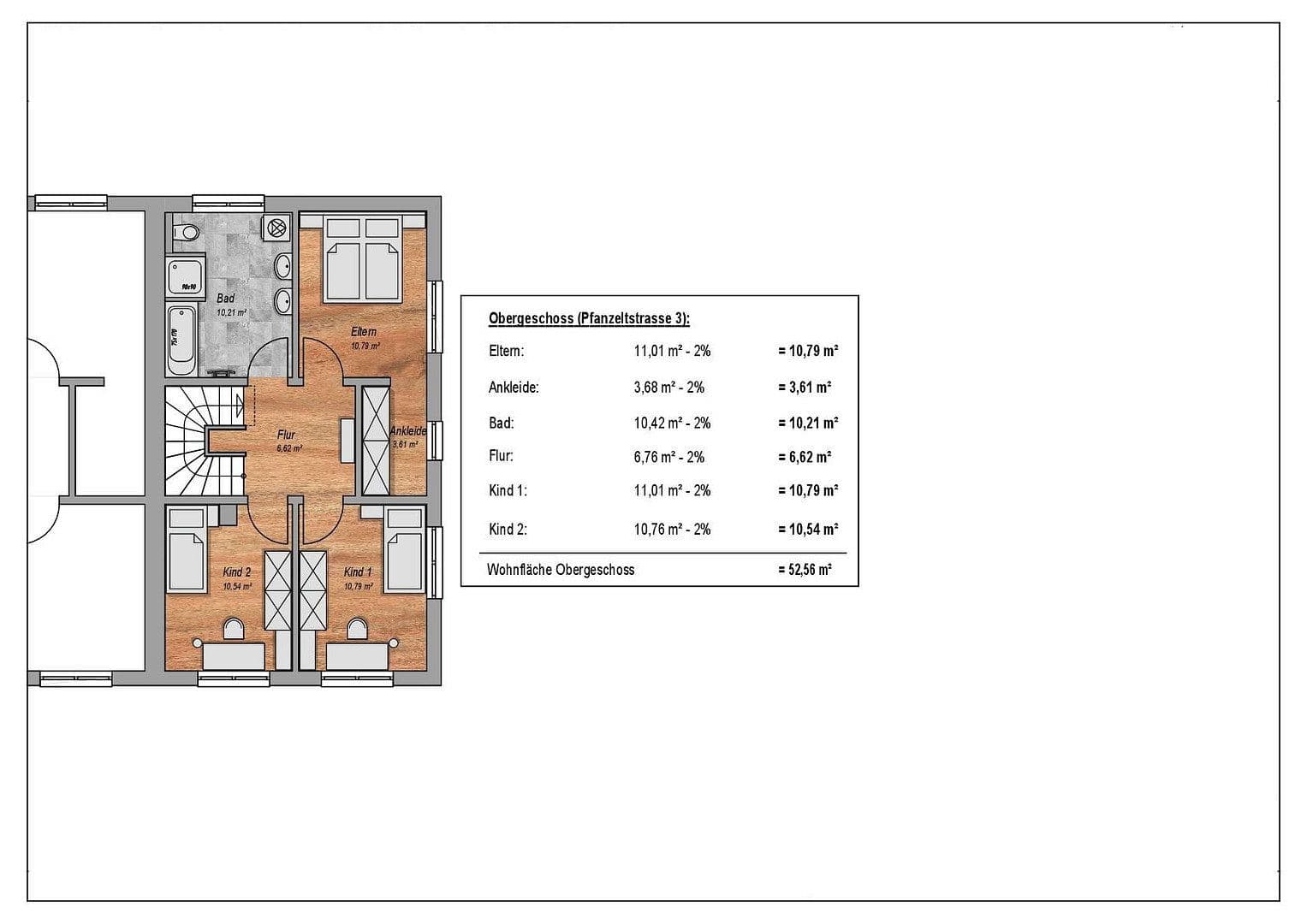 Predaj domu 150 m², pozemek 375 m², Pfanzeltstraße 3, Wallersdorf, Bavorsko Predaj domu 150 m², pozemek 375 m², Pfanzeltstraße 3, Wallersdorf, Bavorsko