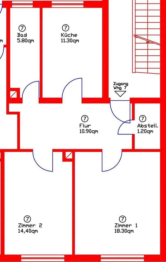 Prenájom bytu 2-izbový 62 m², Kaiser-Wilhelm-Strasse 19, Ludwigshafen, Porýnie-Falcko Prenájom bytu 2-izbový 62 m², Kaiser-Wilhelm-Strasse 19, Ludwigshafen, Porýnie-Falcko