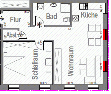 Prenájom bytu 2-izbový 66 m², Sagard, Meklenbursko-Predpomoransko Prenájom bytu 2-izbový 66 m², Sagard, Meklenbursko-Predpomoransko