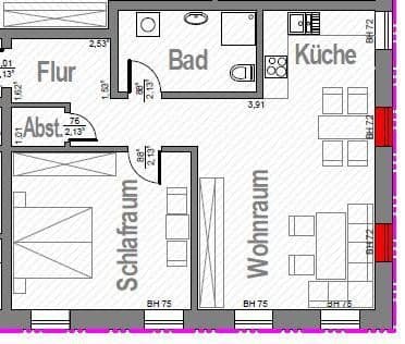 Prenájom bytu 2-izbový 66 m², Sagard, Meklenbursko-Predpomoransko Prenájom bytu 2-izbový 66 m², Sagard, Meklenbursko-Predpomoransko
