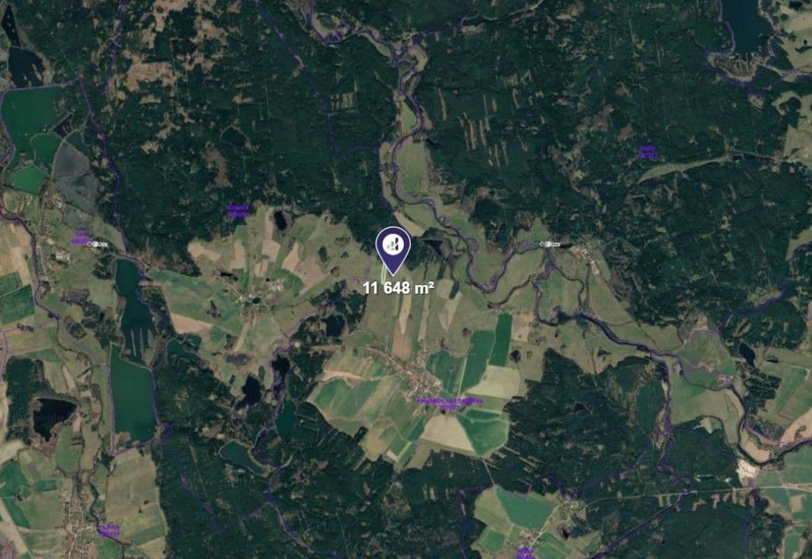 Predaj pozemku 11.648 m², Novosedly nad Nežárkou, Jihočeský kraj Predaj pozemku 11.648 m², Novosedly nad Nežárkou, Jihočeský kraj