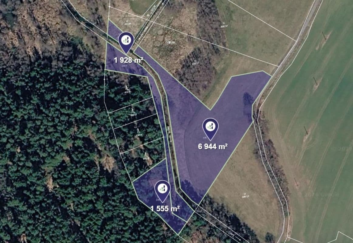 Predaj pozemku 10.427 m², Novosedly nad Nežárkou, Jihočeský kraj Predaj pozemku 10.427 m², Novosedly nad Nežárkou, Jihočeský kraj