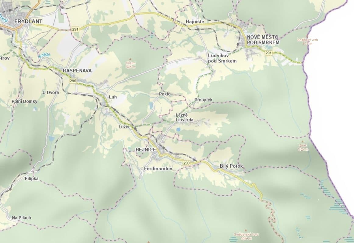 Predaj pozemku 20.191 m², Lázně Libverda, Liberecký kraj Predaj pozemku 20.191 m², Lázně Libverda, Liberecký kraj