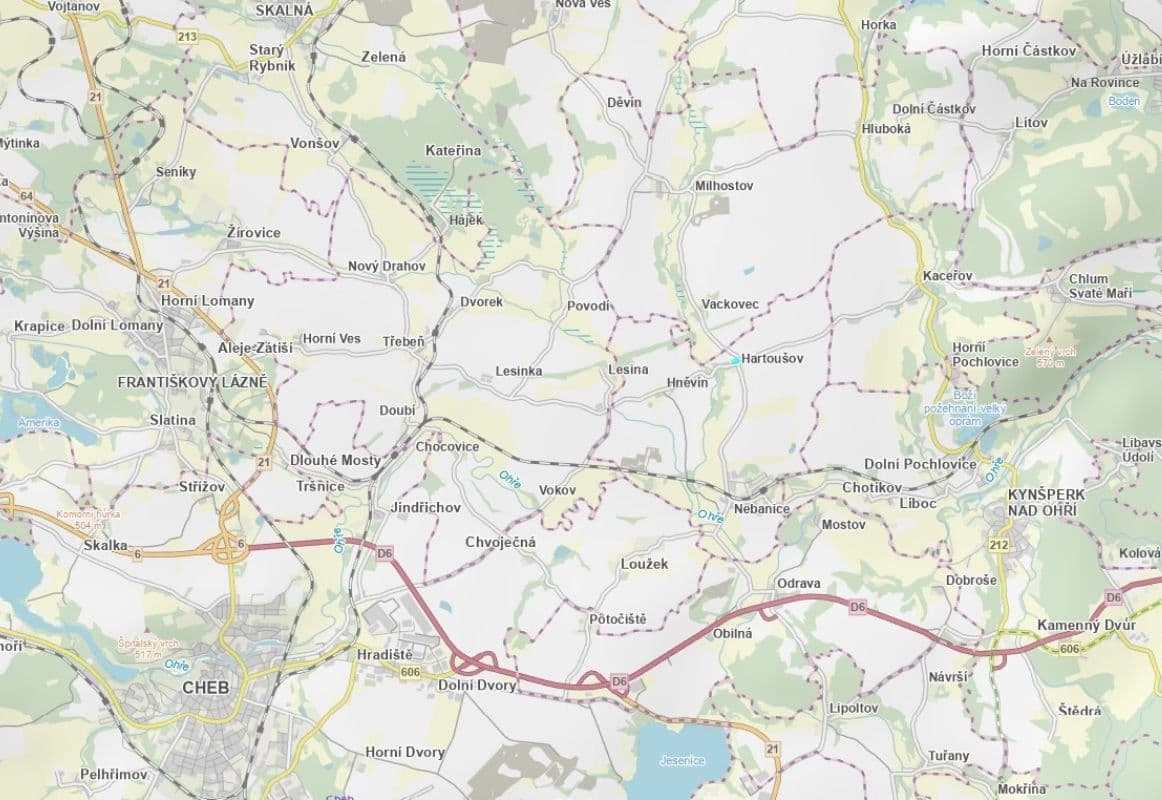 Predaj pozemku 9.202 m², Nebanice, Karlovarský kraj Predaj pozemku 9.202 m², Nebanice, Karlovarský kraj