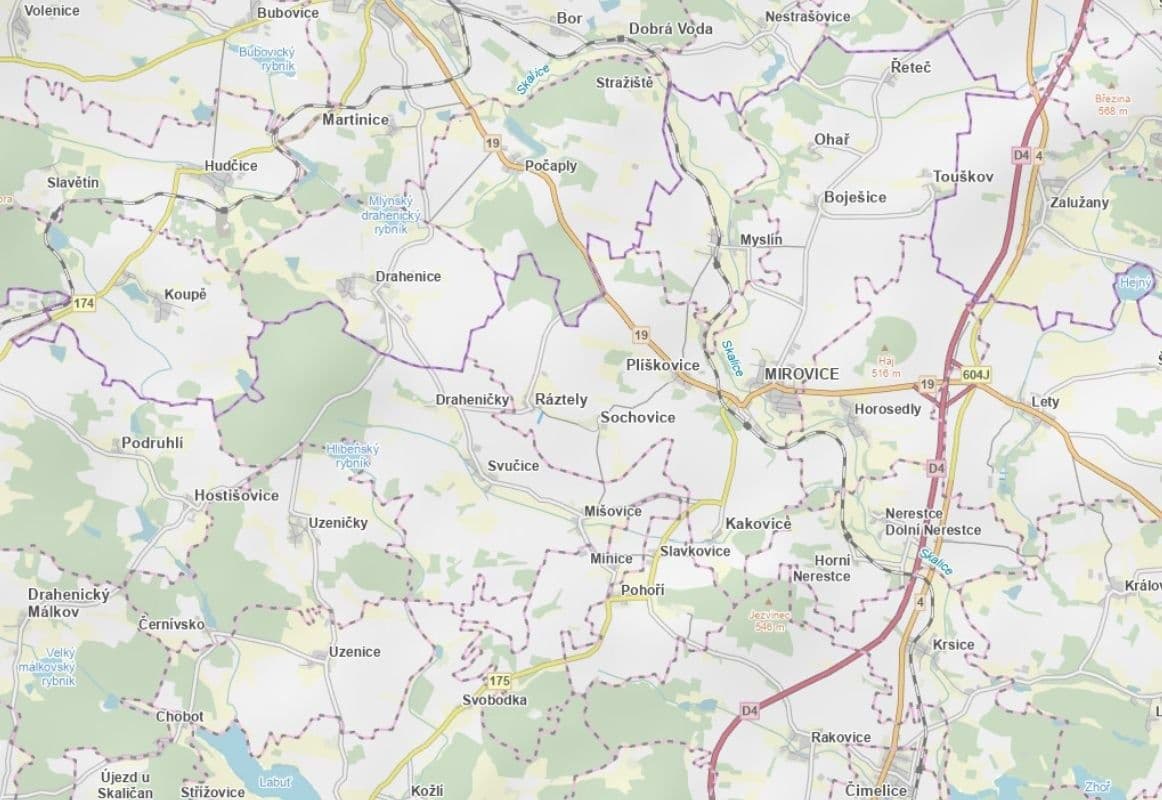 Predaj pozemku 750 m², Mirovice, Jihočeský kraj Predaj pozemku 750 m², Mirovice, Jihočeský kraj