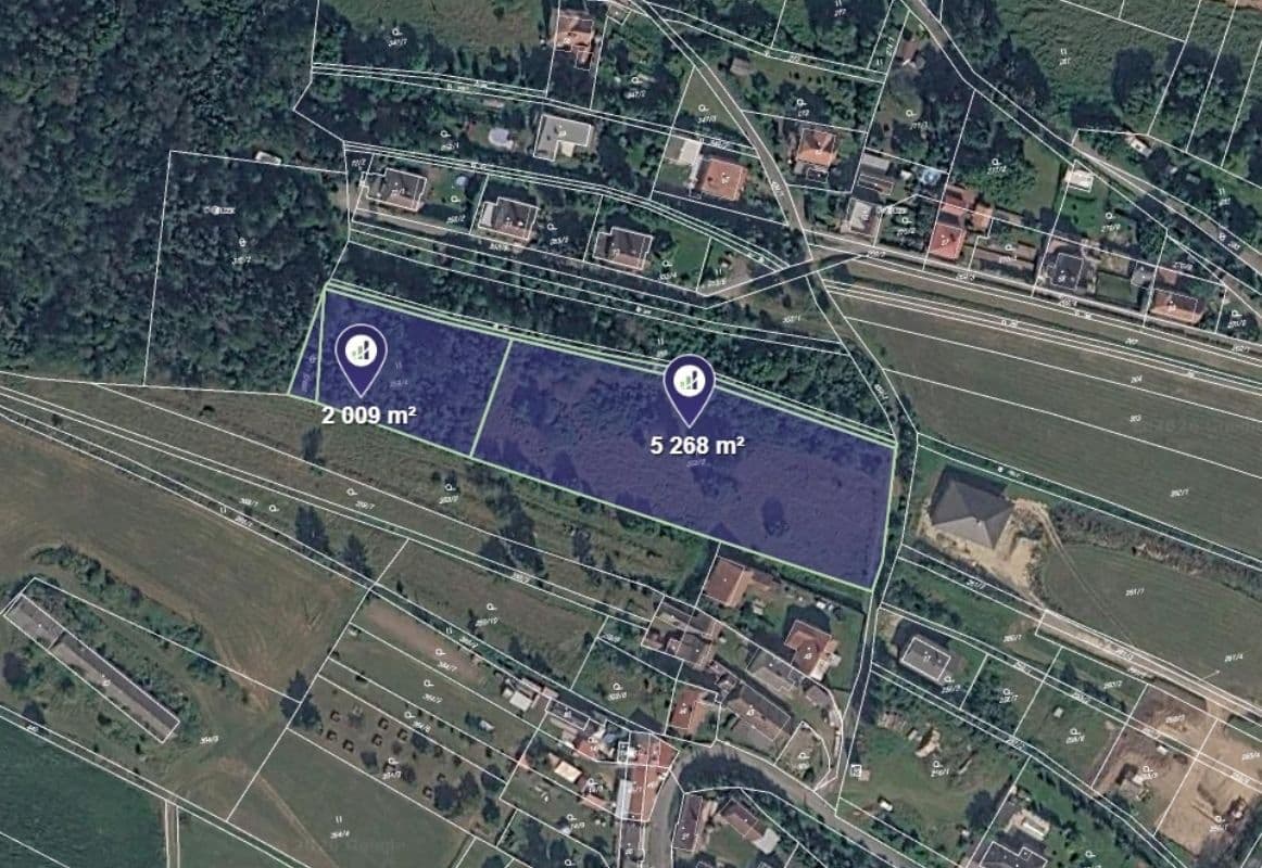 Predaj pozemku 3.639 m², Pavlíkov, Středočeský kraj Predaj pozemku 3.639 m², Pavlíkov, Středočeský kraj