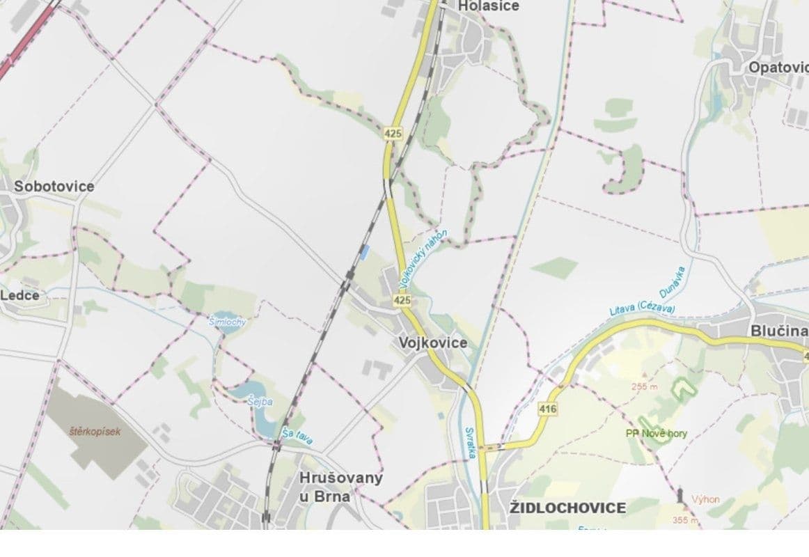Predaj pozemku 1.065 m², Vojkovice, Jihomoravský kraj Predaj pozemku 1.065 m², Vojkovice, Jihomoravský kraj