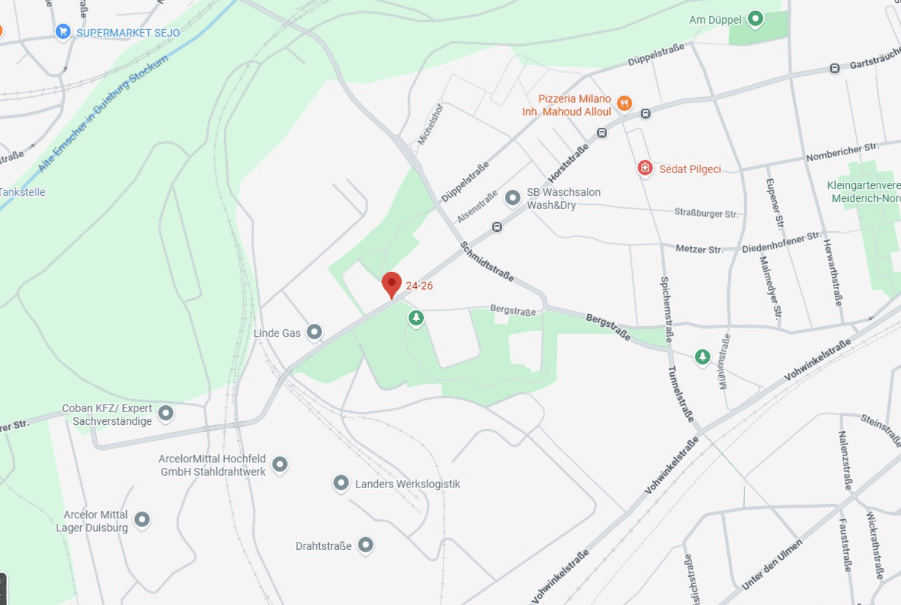 Prenájom bytu 1-izbový 30 m², Stahlstr.24-26, Duisburg, Severné Porýnie - Westfálsko Prenájom bytu 1-izbový 30 m², Stahlstr.24-26, Duisburg, Severné Porýnie - Westfálsko
