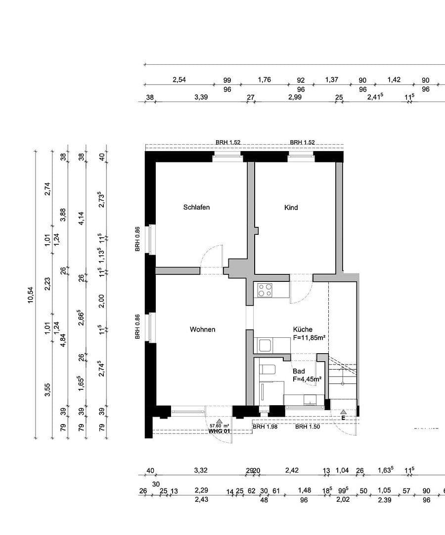 Prenájom bytu 3-izbový 63 m², Reckahner Dorfstr. 12, Kloster Lehnin, Brandenbursko Prenájom bytu 3-izbový 63 m², Reckahner Dorfstr. 12, Kloster Lehnin, Brandenbursko