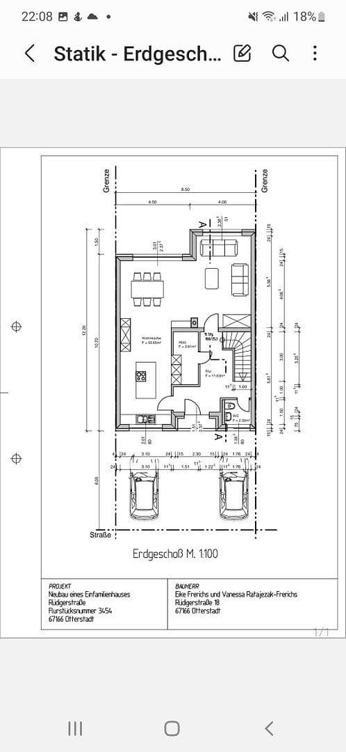 Predaj domu 183 m², pozemek 242 m², Rüdigerstr 33, Otterstadt, Porýnie-Falcko Predaj domu 183 m², pozemek 242 m², Rüdigerstr 33, Otterstadt, Porýnie-Falcko