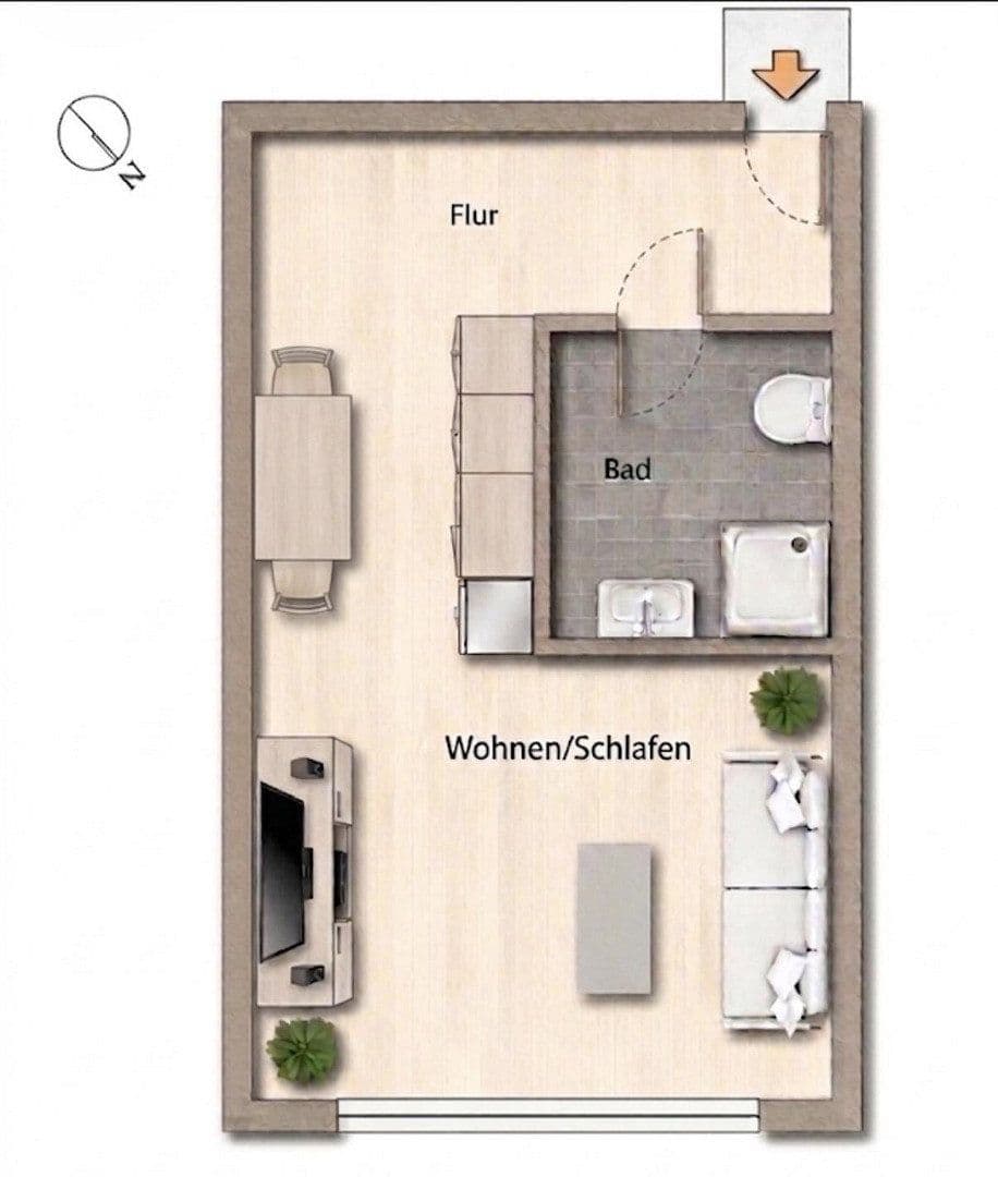 Predaj bytu 1-izbový 26 m², Lerchenauerstr. 12, München, Bavorsko Predaj bytu 1-izbový 26 m², Lerchenauerstr. 12, München, Bavorsko