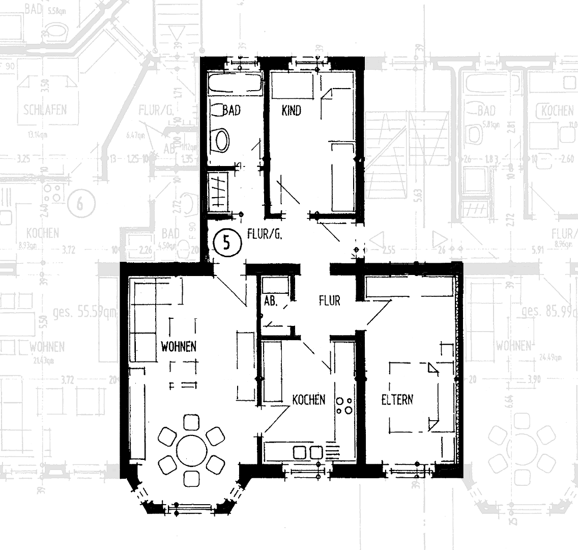 Prenájom bytu 3-izbový 78 m², Friesenstraße 57, Magdeburg, Sasko-Anhaltsko Prenájom bytu 3-izbový 78 m², Friesenstraße 57, Magdeburg, Sasko-Anhaltsko
