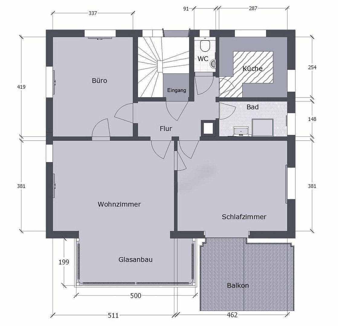 Prenájom bytu 3-izbový 87 m², Stuttgart, Bádensko-Wurttembersko Prenájom bytu 3-izbový 87 m², Stuttgart, Bádensko-Wurttembersko