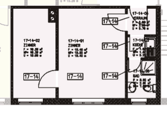 Prenájom bytu 2-izbový 32 m², Struckmannstr. 15, Hildesheim, Dolné Sasko Prenájom bytu 2-izbový 32 m², Struckmannstr. 15, Hildesheim, Dolné Sasko