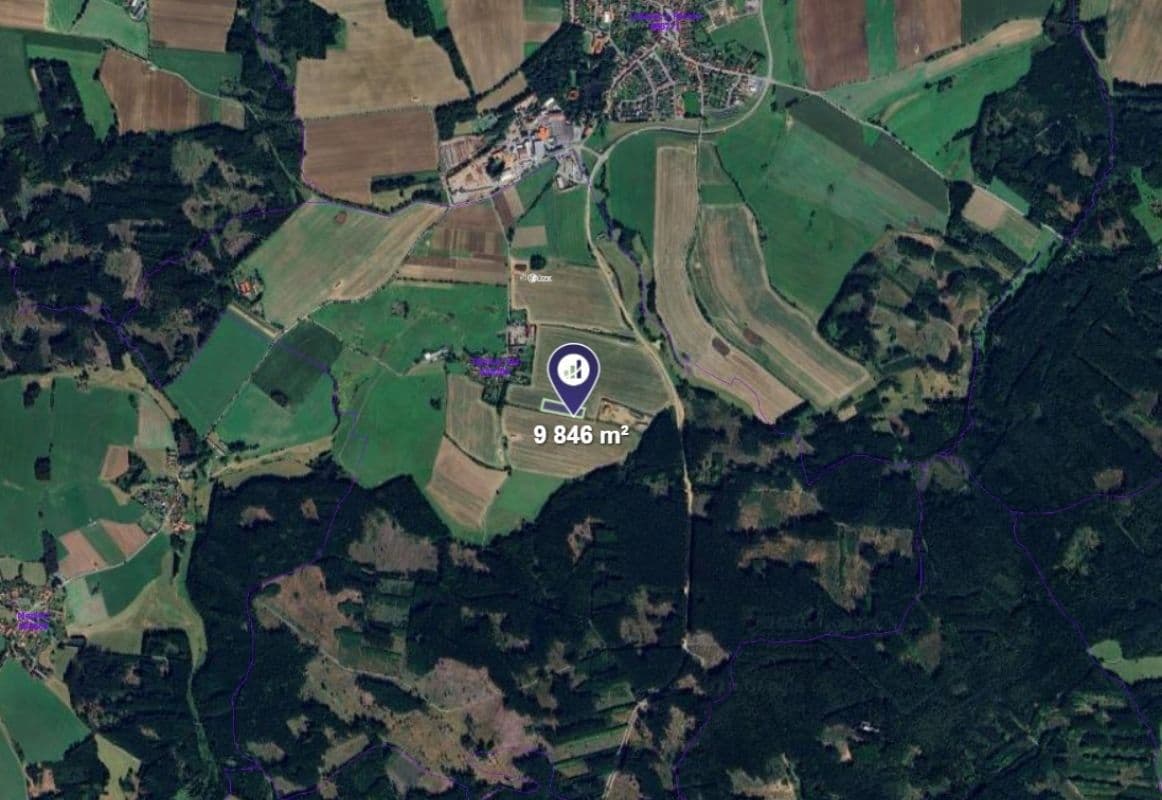 Predaj pozemku 9.846 m², Lukavec, Kraj Vysočina Predaj pozemku 9.846 m², Lukavec, Kraj Vysočina