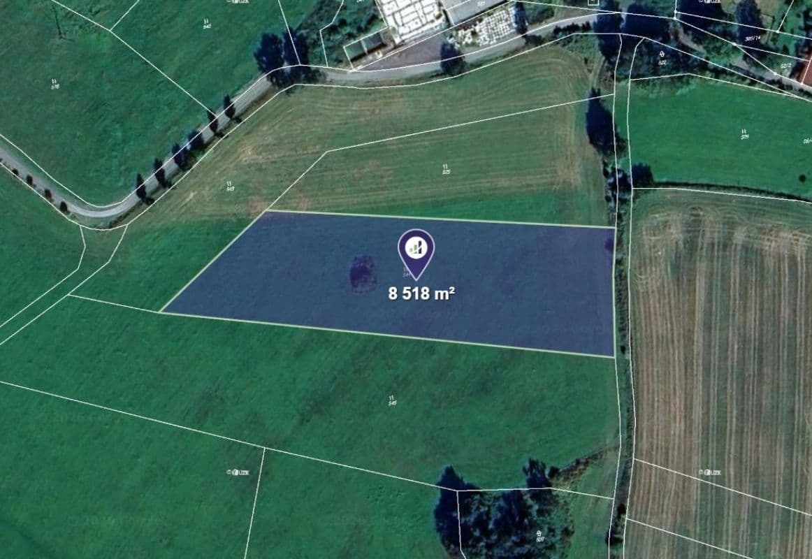 Predaj pozemku 8.518 m², Lukavec, Kraj Vysočina Predaj pozemku 8.518 m², Lukavec, Kraj Vysočina
