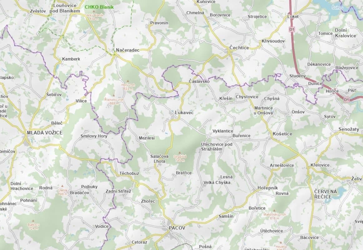 Predaj pozemku 9.127 m², Lukavec, Kraj Vysočina Predaj pozemku 9.127 m², Lukavec, Kraj Vysočina