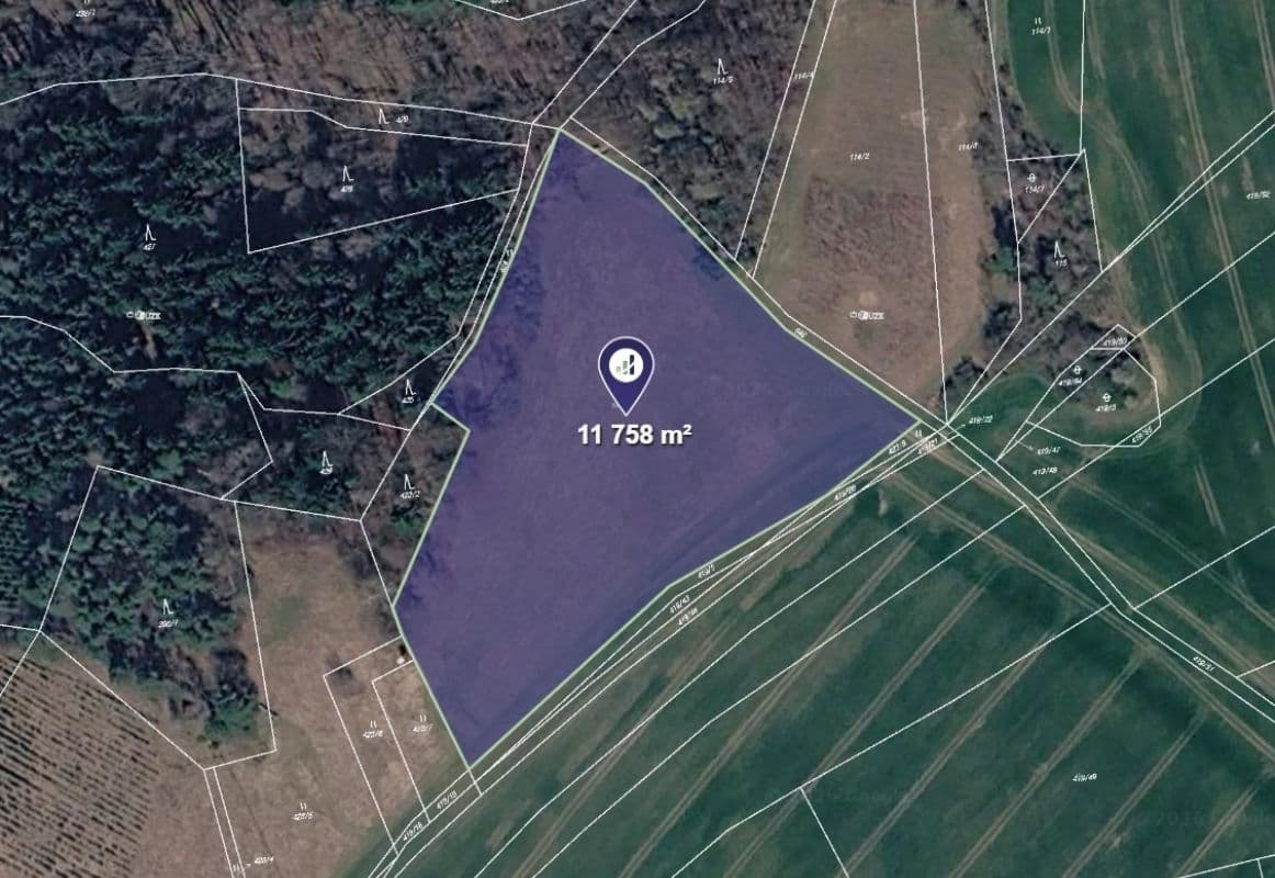 Predaj pozemku 11.758 m², Kunštát, Jihomoravský kraj Predaj pozemku 11.758 m², Kunštát, Jihomoravský kraj