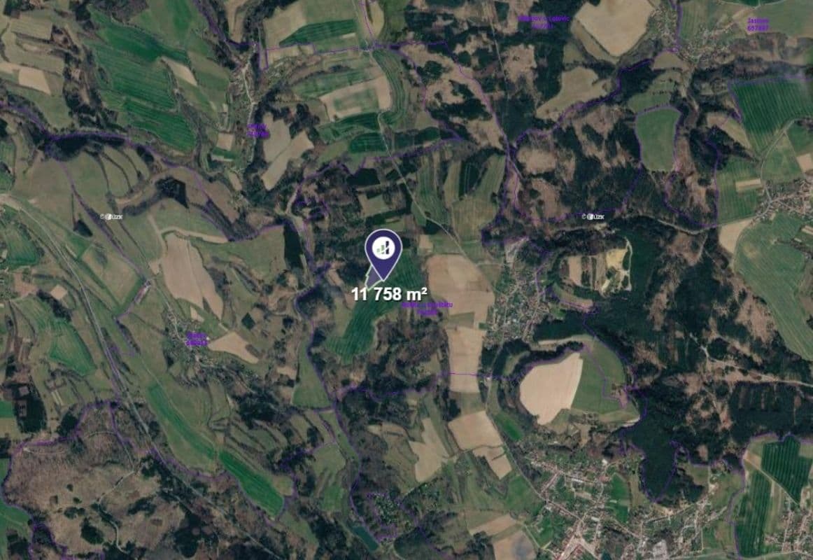 Predaj pozemku 11.758 m², Kunštát, Jihomoravský kraj Predaj pozemku 11.758 m², Kunštát, Jihomoravský kraj