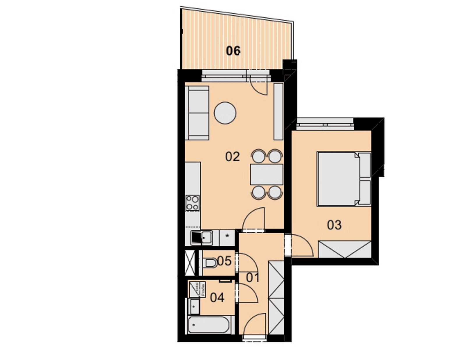 Prenájom bytu 2-izbový 58 m², Brno, Jihomoravský kraj Prenájom bytu 2-izbový 58 m², Brno, Jihomoravský kraj