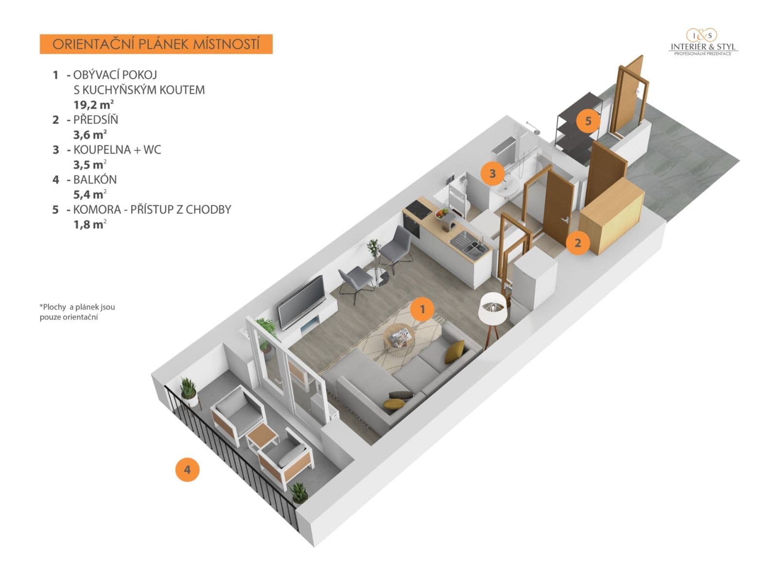 Predaj bytu 1-izbový 27 m², Za černým mostem, Praha, Praha Predaj bytu 1-izbový 27 m², Za černým mostem, Praha, Praha