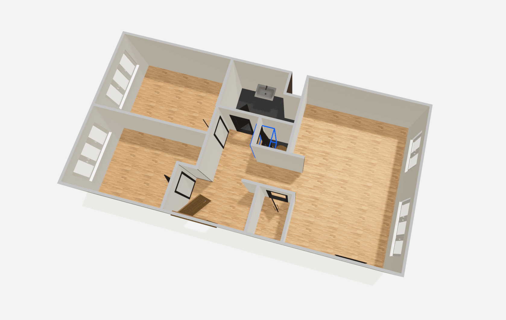 Prenájom bytu 3-izbový 69 m², Přímětická, Praha, Praha Prenájom bytu 3-izbový 69 m², Přímětická, Praha, Praha