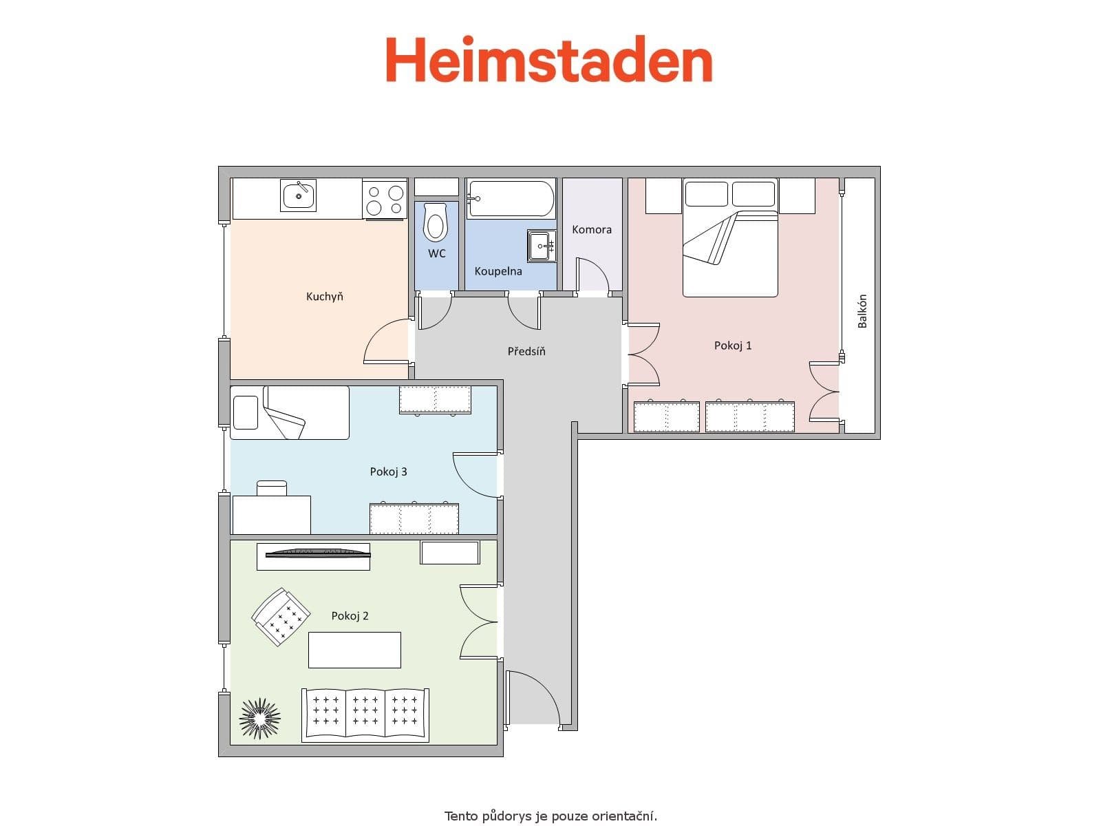 Prenájom bytu 3-izbový 79 m², Závodní, Karviná, Moravskoslezský kraj Prenájom bytu 3-izbový 79 m², Závodní, Karviná, Moravskoslezský kraj