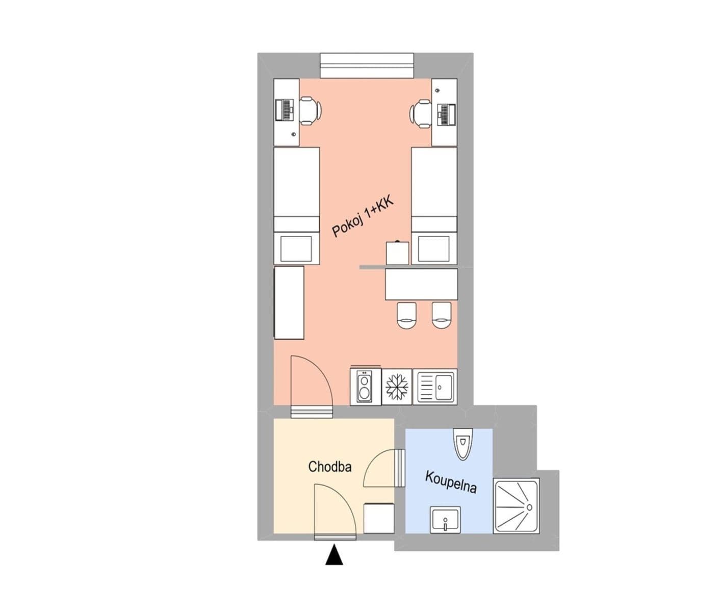 Prenájom bytu 1-izbový 27 m², Magisterská, Plzeň, Plzeňský kraj Prenájom bytu 1-izbový 27 m², Magisterská, Plzeň, Plzeňský kraj