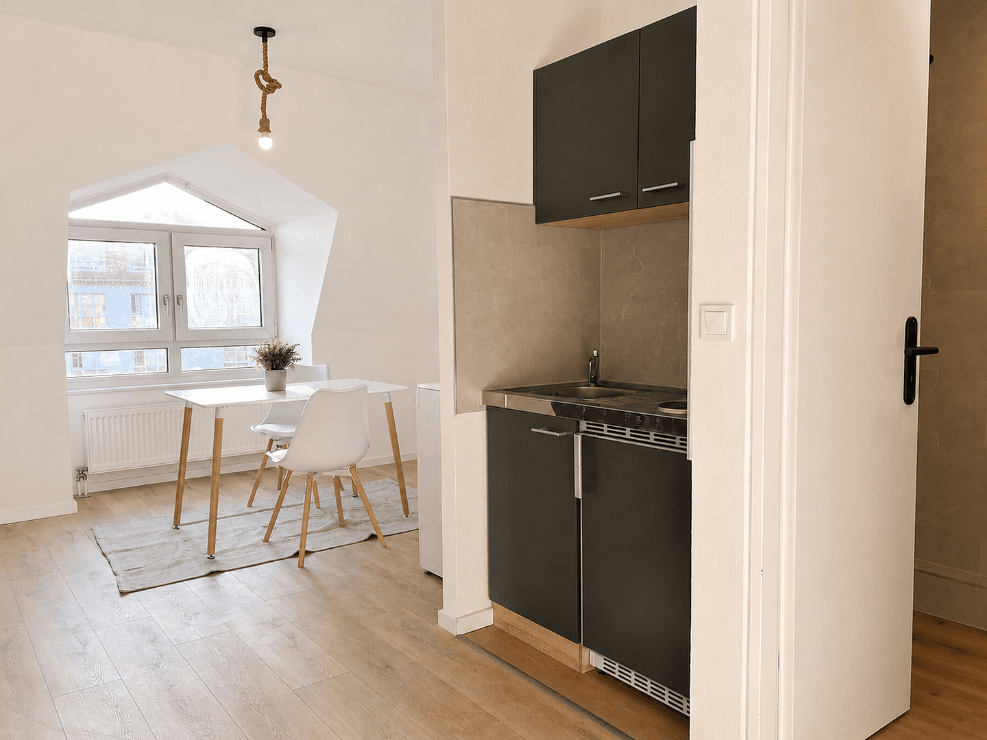 Prenájom bytu 1-izbový 34 m², Leipziger Str. 2b, Markranstädt, Sasko Prenájom bytu 1-izbový 34 m², Leipziger Str. 2b, Markranstädt, Sasko