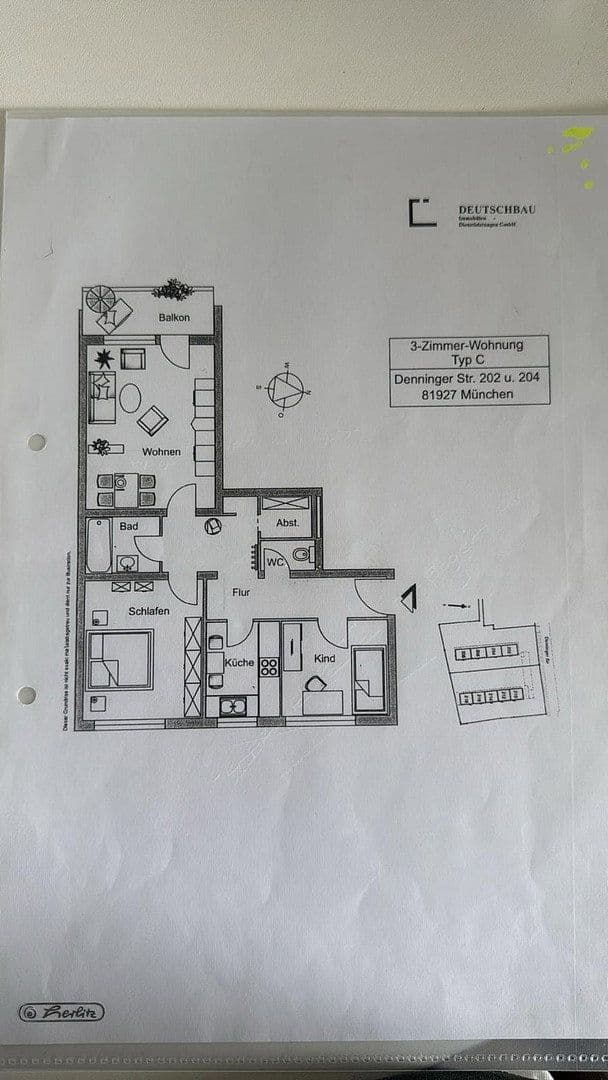 Predaj bytu 2-izbový 70 m², Denninger Str., München, Bavorsko Predaj bytu 2-izbový 70 m², Denninger Str., München, Bavorsko