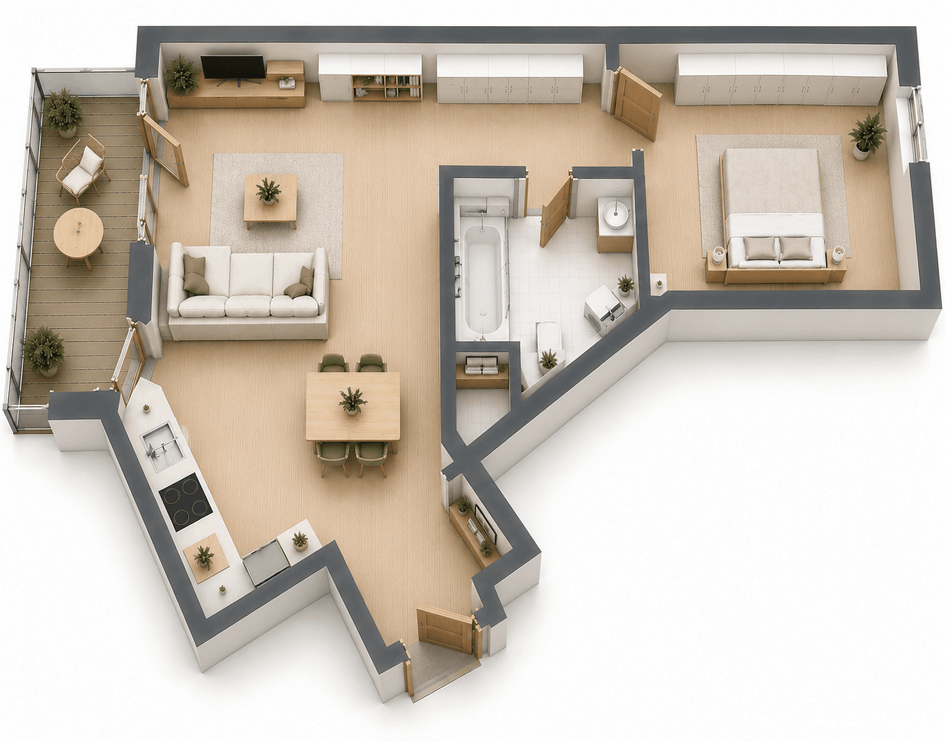 Prenájom bytu 2-izbový 65 m², Eschollbrücker Str. 12, Darmstadt, Hesensko Prenájom bytu 2-izbový 65 m², Eschollbrücker Str. 12, Darmstadt, Hesensko