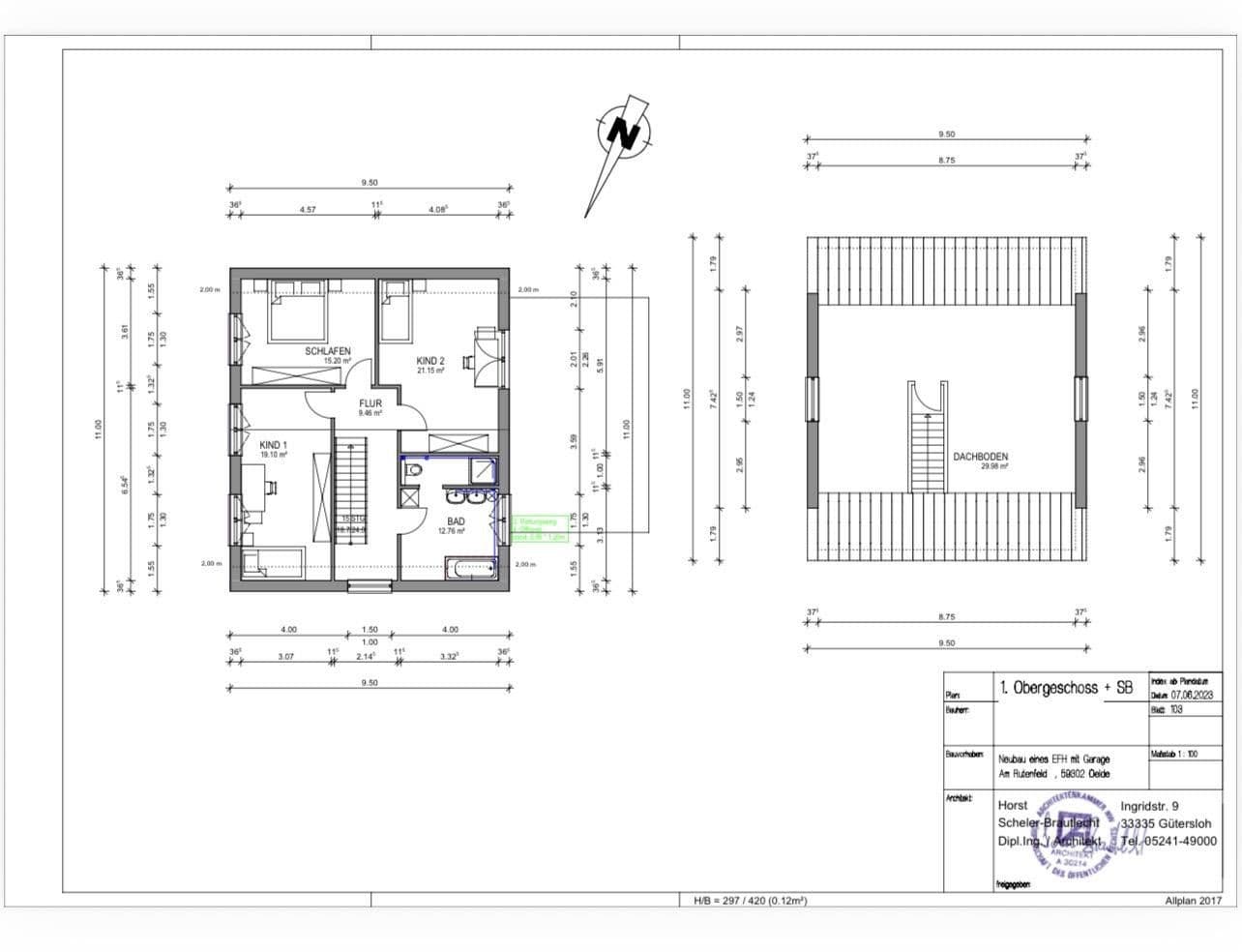 Predaj domu 183 m², pozemek 401 m², Am Ruthenfeld 22a, Oelde, Severné Porýnie - Westfálsko Predaj domu 183 m², pozemek 401 m², Am Ruthenfeld 22a, Oelde, Severné Porýnie - Westfálsko