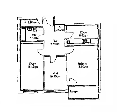 Predaj bytu 3-izbový 73 m², Heusenstamm, Hesensko Predaj bytu 3-izbový 73 m², Heusenstamm, Hesensko