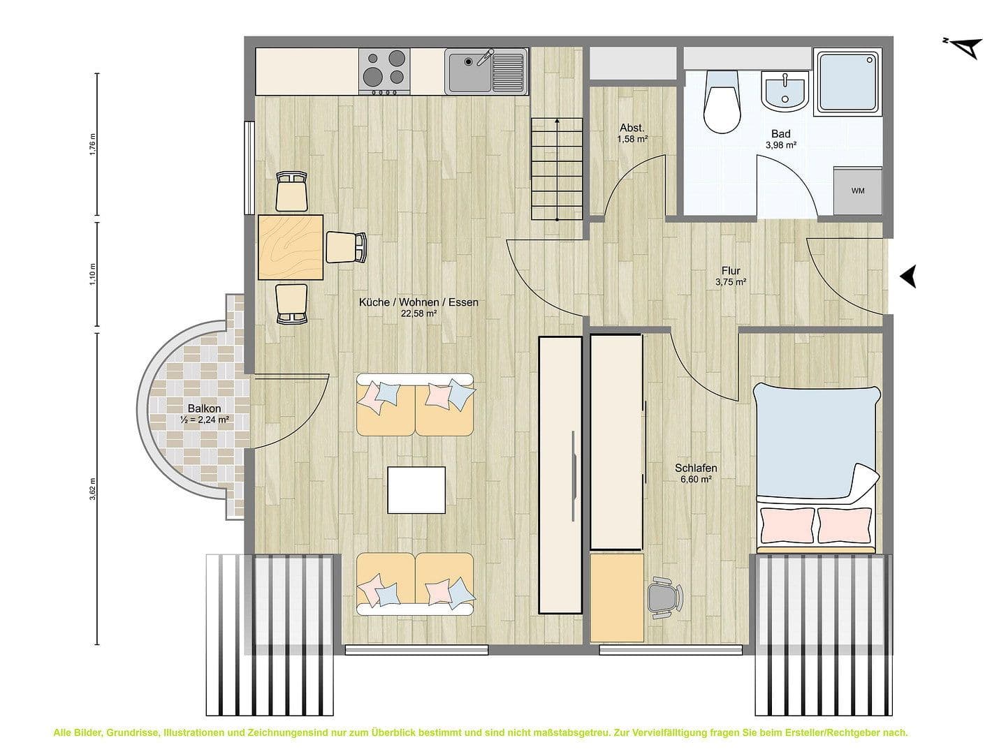 Predaj bytu 2-izbový 49 m², Bad Mergentheim, Bádensko-Wurttembersko Predaj bytu 2-izbový 49 m², Bad Mergentheim, Bádensko-Wurttembersko