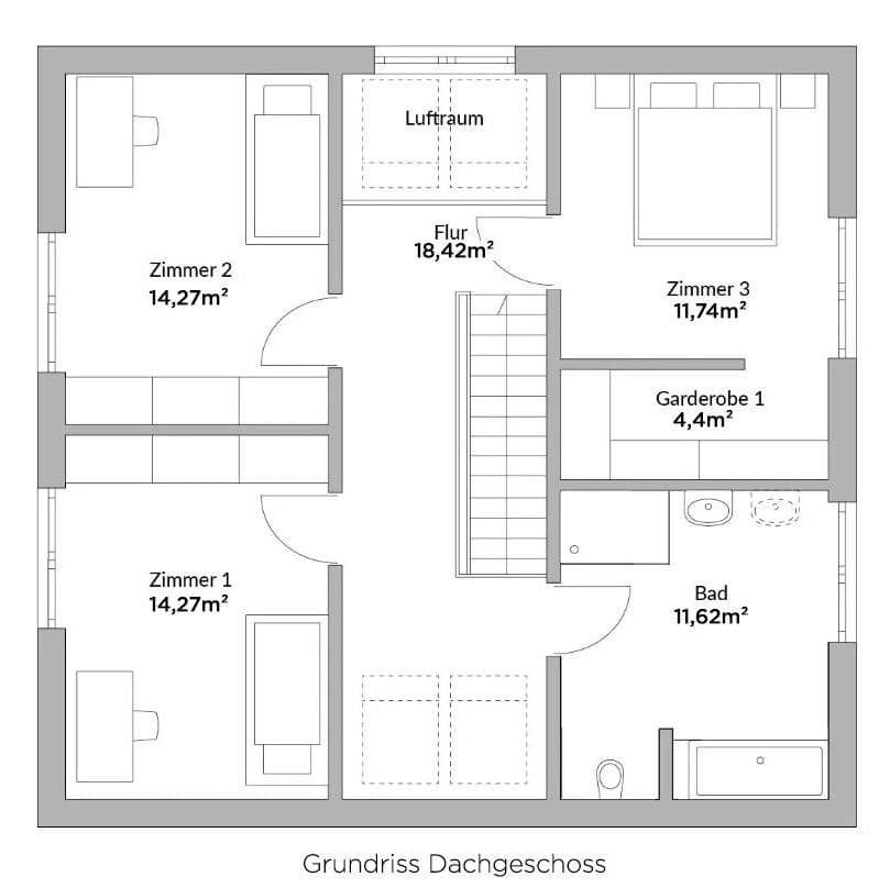 Predaj domu 153 m², pozemek 740 m², Gattendorf, Bavorsko Predaj domu 153 m², pozemek 740 m², Gattendorf, Bavorsko