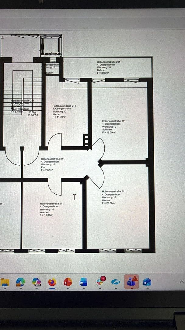 Prenájom bytu 3-izbový 80 m², Holtenauer Straße 213, Kiel, Šlezvicko-Holštajnsko Prenájom bytu 3-izbový 80 m², Holtenauer Straße 213, Kiel, Šlezvicko-Holštajnsko