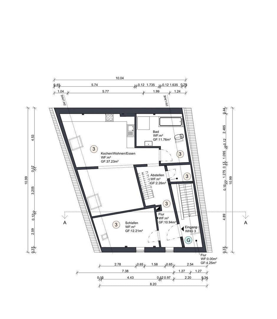 Predaj bytu 2-izbový 63 m², Bellheim, Porýnie-Falcko Predaj bytu 2-izbový 63 m², Bellheim, Porýnie-Falcko