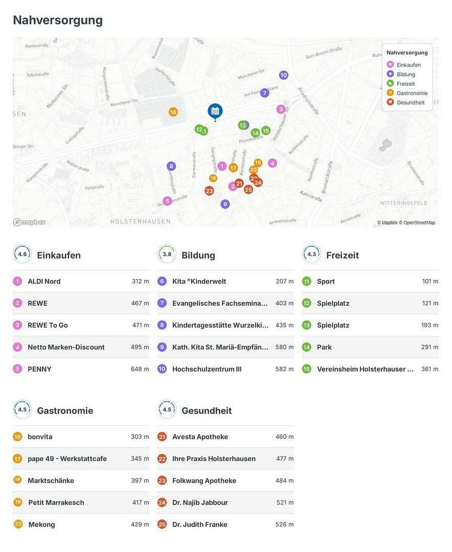 Prenájom bytu 2-izbový 56 m², Friedbergstraße 16a, Essen, Severné Porýnie - Westfálsko Prenájom bytu 2-izbový 56 m², Friedbergstraße 16a, Essen, Severné Porýnie - Westfálsko