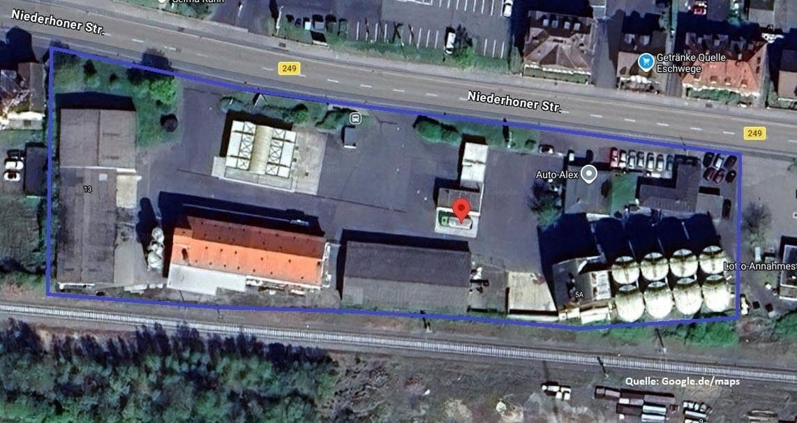 Predaj pozemku 9.520 m², Niederhoner Straße 11, Eschwege, Hesensko Predaj pozemku 9.520 m², Niederhoner Straße 11, Eschwege, Hesensko
