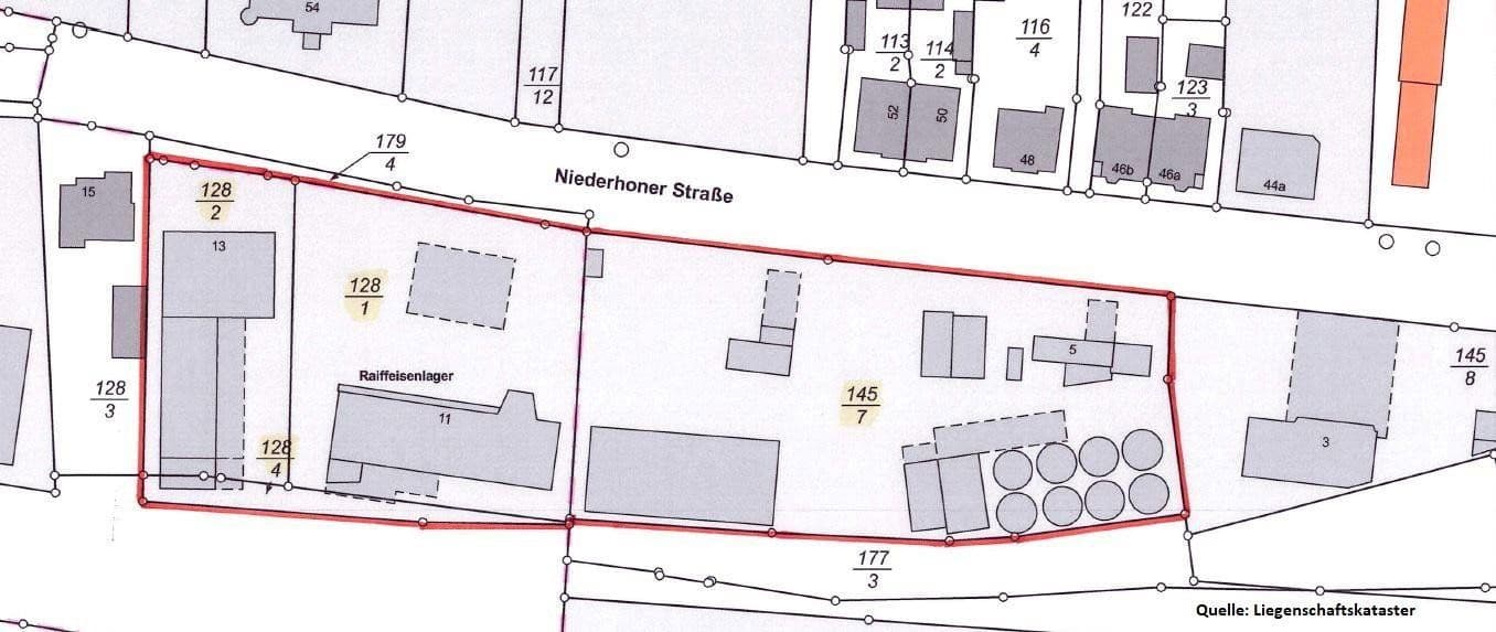 Predaj pozemku 9.520 m², Niederhoner Straße 11, Eschwege, Hesensko Predaj pozemku 9.520 m², Niederhoner Straße 11, Eschwege, Hesensko