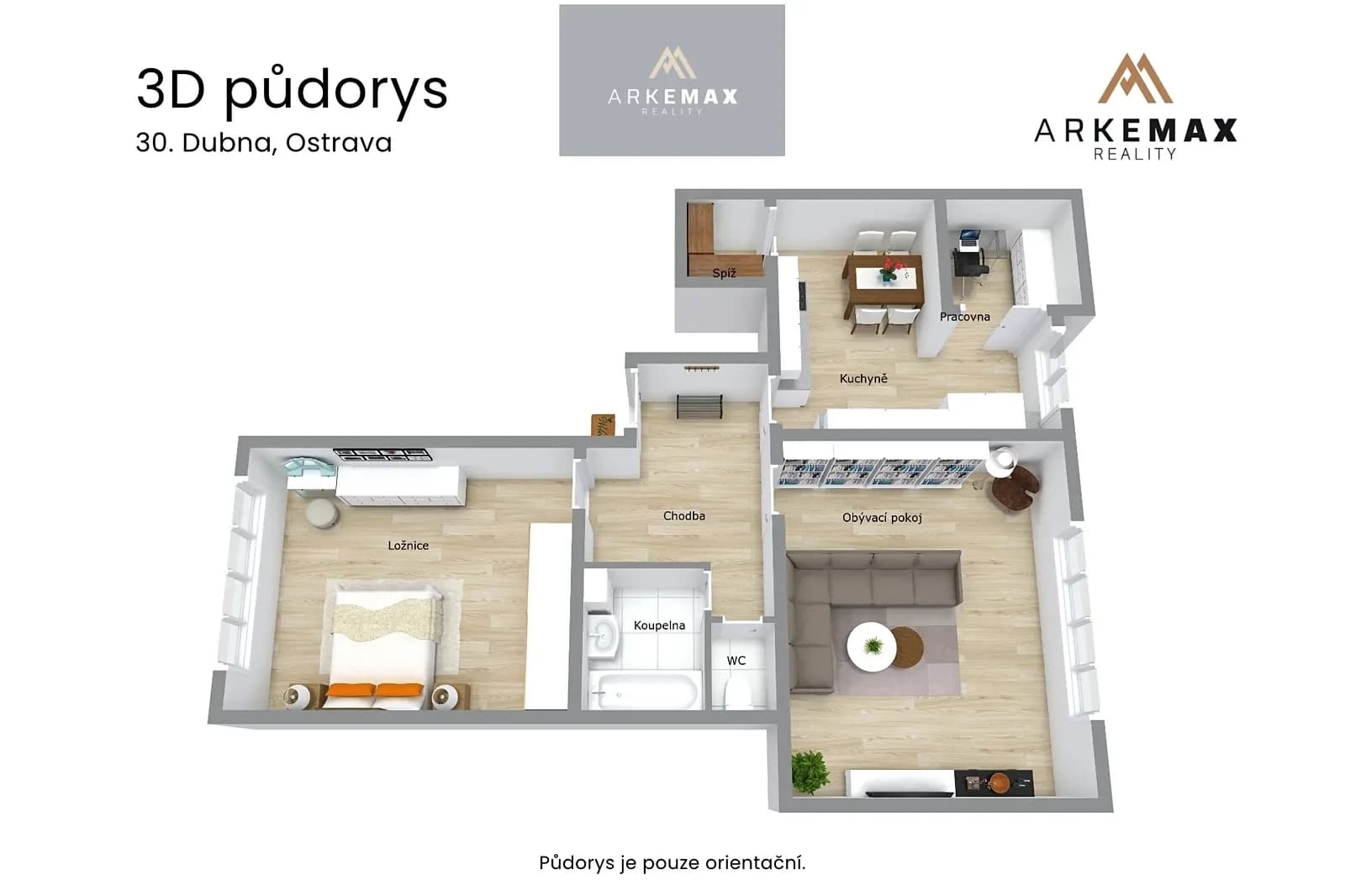 Predaj bytu 2-izbový 83 m², 30. dubna, Ostrava, Moravskoslezský kraj Predaj bytu 2-izbový 83 m², 30. dubna, Ostrava, Moravskoslezský kraj