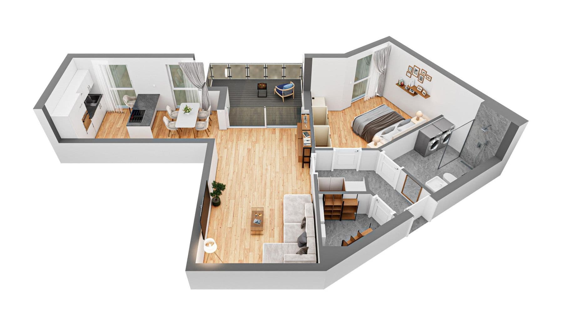 Predaj bytu 2-izbový 79 m², Südstraße 45, Hamm, Severné Porýnie - Westfálsko Predaj bytu 2-izbový 79 m², Südstraße 45, Hamm, Severné Porýnie - Westfálsko