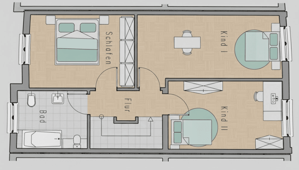Predaj domu 160 m², pozemek 150 m², Mühlheim am Main, Hesensko Predaj domu 160 m², pozemek 150 m², Mühlheim am Main, Hesensko