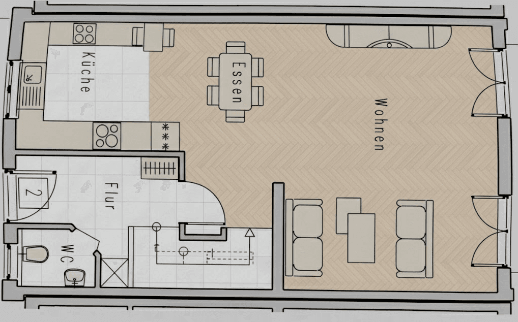 Predaj domu 160 m², pozemek 150 m², Mühlheim am Main, Hesensko Predaj domu 160 m², pozemek 150 m², Mühlheim am Main, Hesensko