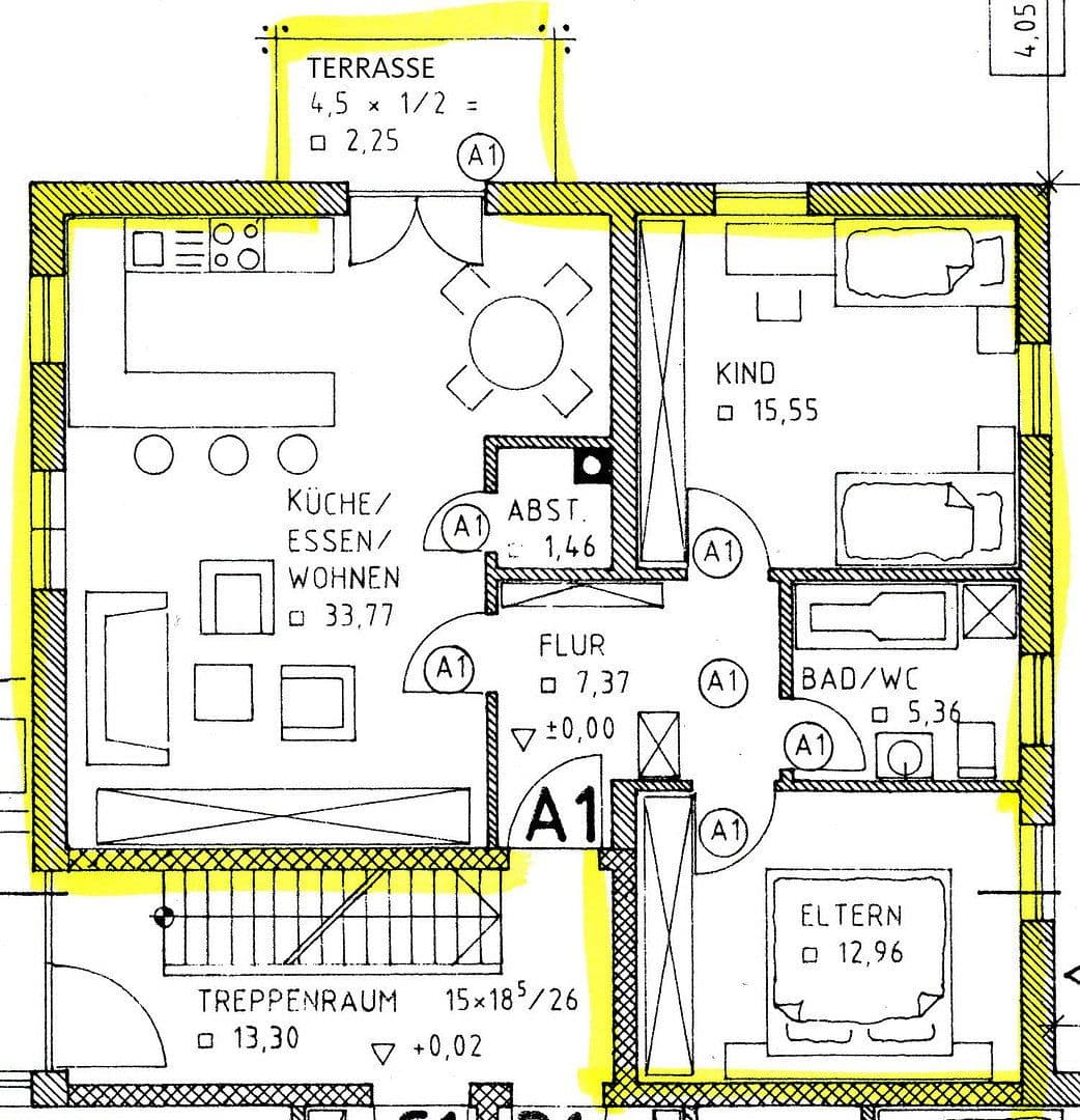 Predaj bytu 3-izbový 79 m², Aichach, Bavorsko Predaj bytu 3-izbový 79 m², Aichach, Bavorsko