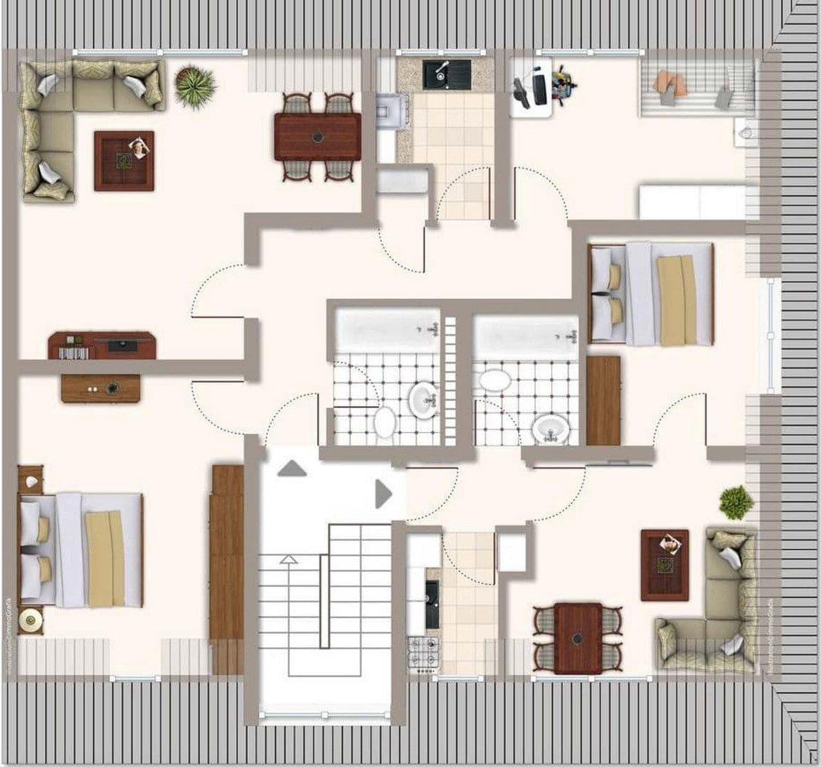 Prenájom bytu 3-izbový 55 m², Mönchengladbach, Severné Porýnie - Westfálsko Prenájom bytu 3-izbový 55 m², Mönchengladbach, Severné Porýnie - Westfálsko