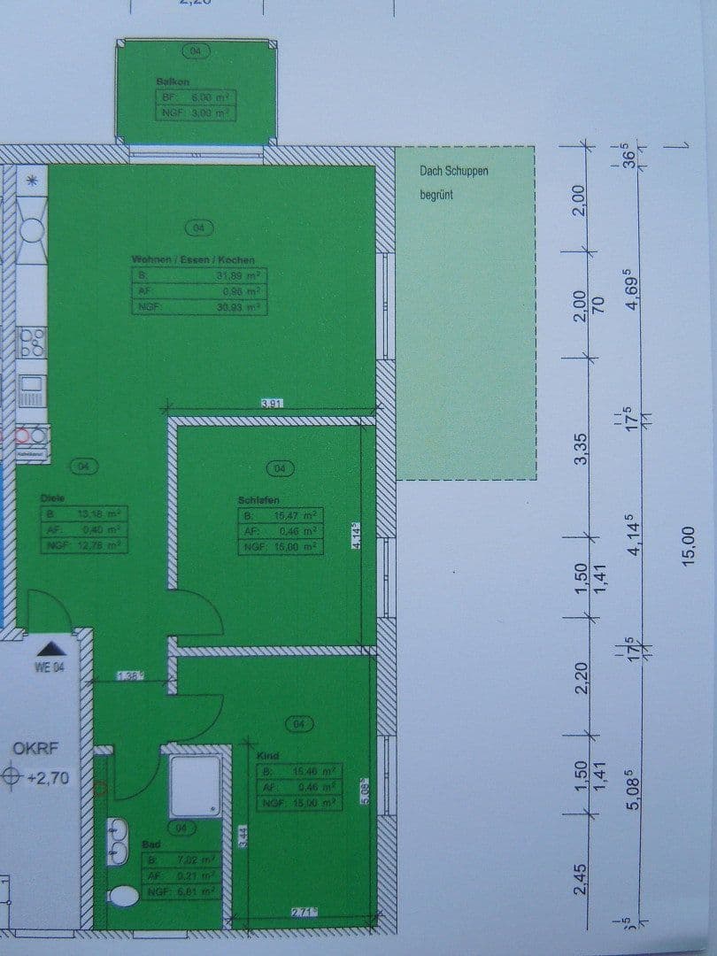 Prenájom bytu 3-izbový 84 m², Lilienstraße 4, Willstätt, Bádensko-Wurttembersko Prenájom bytu 3-izbový 84 m², Lilienstraße 4, Willstätt, Bádensko-Wurttembersko