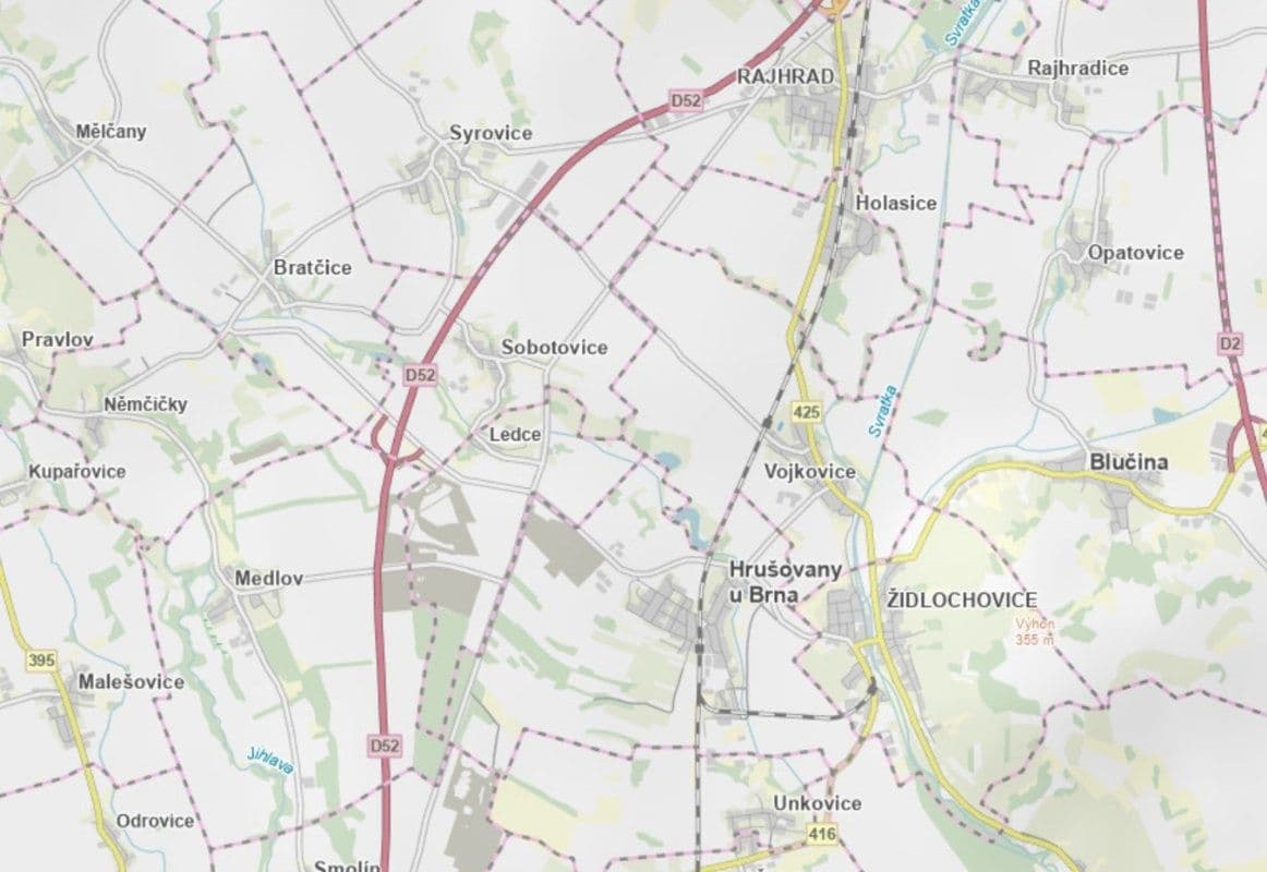 Predaj pozemku 2.428 m², Vojkovice, Jihomoravský kraj Predaj pozemku 2.428 m², Vojkovice, Jihomoravský kraj